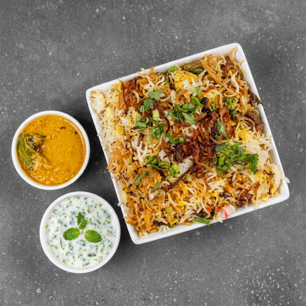 Hyderabadi Veg Biryani
