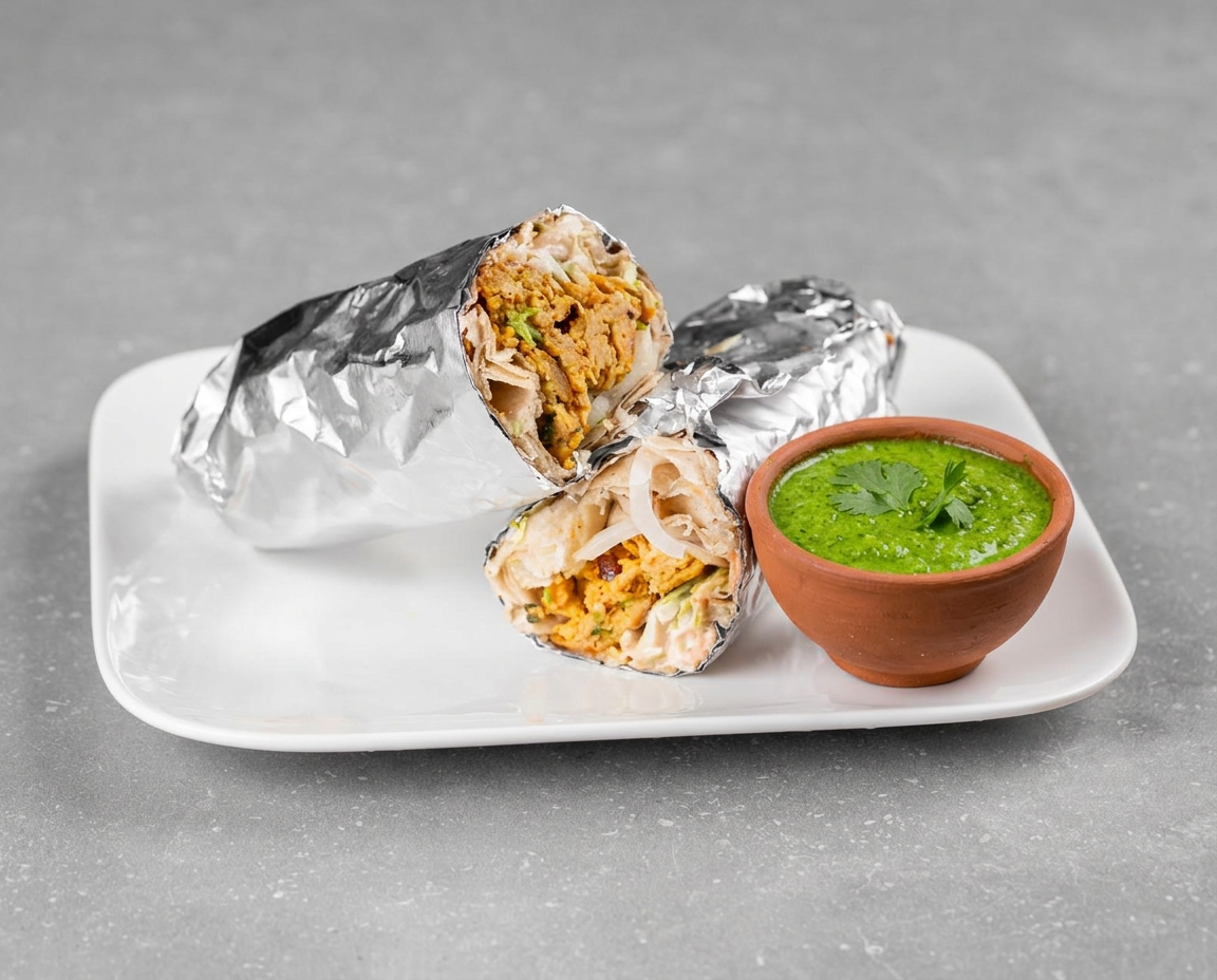 Chicken Shawarma with Rumali Roti
