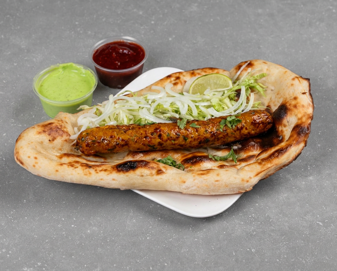 Chicken Naan Kebab