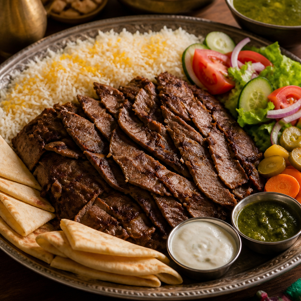 Beef Shawarma Platter