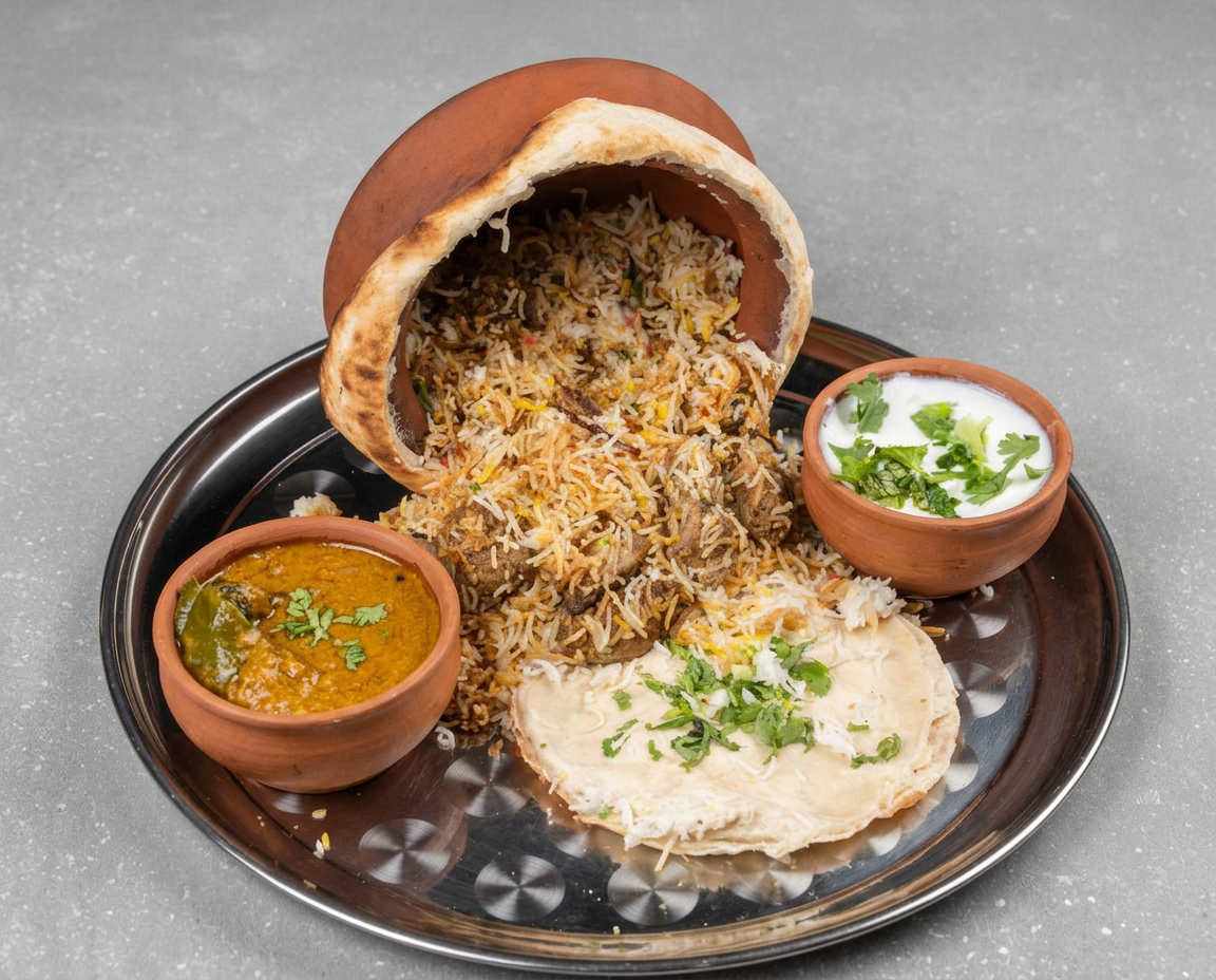 Parda Dum Mutton Biryani